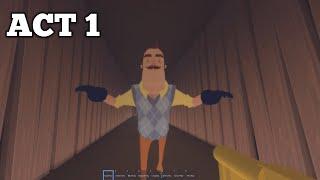 HELLO NEIGHBOR ROBLOX ACT 1