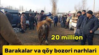 Baliqchi mol va qoy bozoridan lavhalar 23.02.2025yil