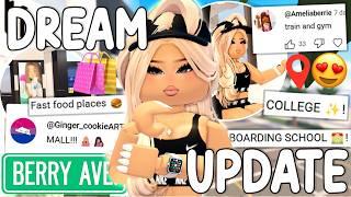 Reading Your *DREAM BERRY AVENUE UPDATES!*