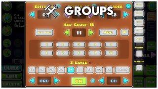 Geometry Dash 2.2 Editor Guide - Groups, Items, Layers [#5]