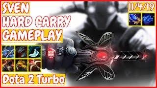 Sven 11/4/19 [HARD CARRY] [Gameplay DOTA 2 Turbo] 7.33