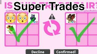 Super Rich Successful Trades part 3 in ADOPT ME