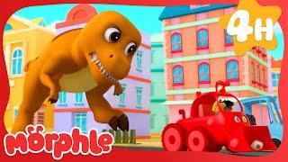 The Great Dinosaur Chase | T Rex Cartoons for Kids | Mila and Morphle