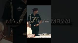 Major Rishabh Singh Sambyal ️ #viral #shorts #major #spg #jat #trending #specialprotectiongroup