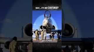 Why the A-10’s Giant Gun Is Off-Center?