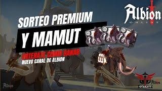 ALBION ONLINESORTEO MAMUT Y 30 DIAS DE PREMIUM | COMO PARTICIPAR