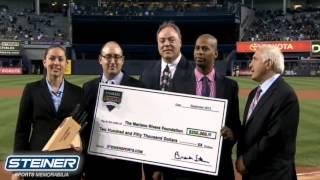 Steiner Sports Thanks Mariano Rivera At Yankee Stadium