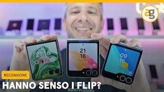 RECENSIONE GALAXY Z FLIP 6 vs. FLIP 5 e RAZR 50 Ultra