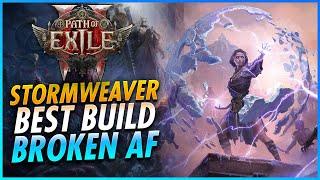 Best Build In The Game BY FAR Stormweaver Best Build - Path of Exile 2  Guide