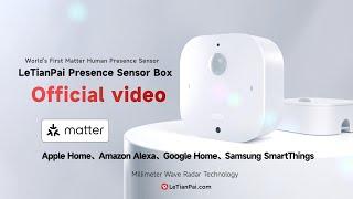 Letianpai Box Smart Sensor | Matter | mmWave Radar|apple Home | tuya | amazon alexa | Google home