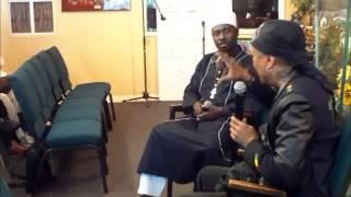 Dr. Kaba Hiawath Kamene & Rev. Dr. AJ Varmah at the Krst Unity Center in Los Angeles, CA