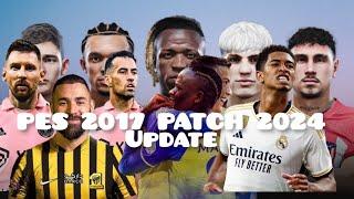 PES 2017| New Seasons Patch 2023/2024