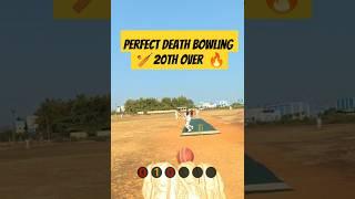 PERFECT DEATH Bowling | Raw PACE ️   #shorts #gopro #explore #viralvideo #cricket #trending