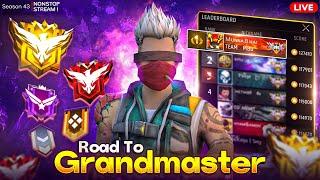 Grandmaster Live Rank Push Free Fire Telugu  - Munna Bhai is Live  - Telugu Gaming Live #MBG