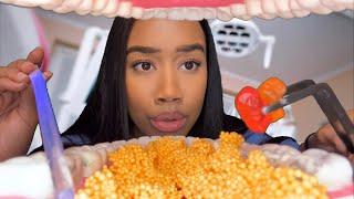 ASMR Dentist Cleans Your Teeth & Eats The Candy Out Of It ASMR Dentist Role-play