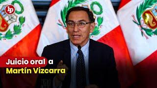 Juicio oral contra el expresidente Martin Vizcarra