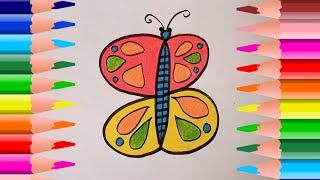 Drawing With Alphabet | How to Turn Letter B Into Butterfly