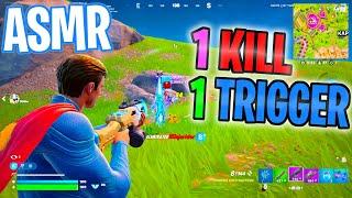 ASMR Gaming  Fortnite 1 Kill = 1 Trigger Relaxing Mouth Sounds  Controller Sounds + Whispering 