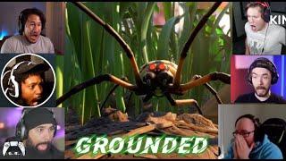 Gamers React to the First Spider Attack | Grounded