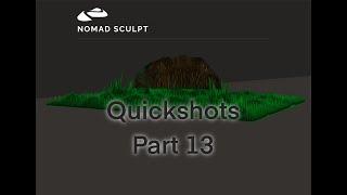 Nomad Sculpt - Quickshots 13 - Hair/Fur/Gras …..