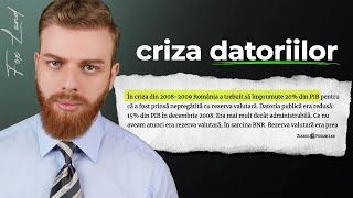 Criza datoriilor în România