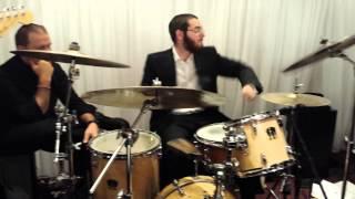 Chesky Schwartz Drumming at  Wedding in Ateres Chai