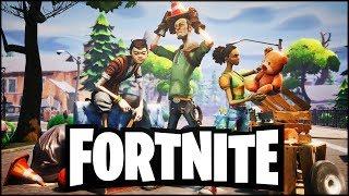 Fortnite - ВЫЖИВАНИЕ В ОТКРЫТОМ МИРЕ ЗОМБИ И КРАФТ БАЗЫ! (Обзор, Первый взгляд)