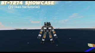 Mini BT-7274 ShowCase | Plane Crazy - Roblox (20 likes for tutorial)