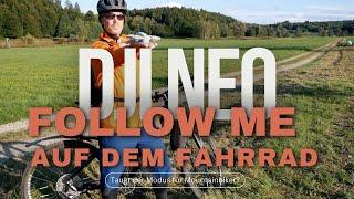 DJI Neo - Follow Me auf dem Fahrrad