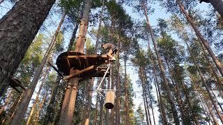 Норвежский парк «Орех» 1я синяя трасса. закрываем гештальт