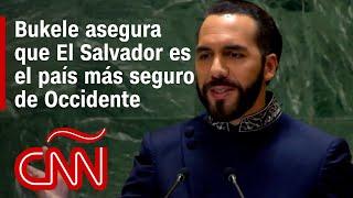 Discurso completo de Bukele en la Asamblea de la ONU: seguridad en El Salvador, redes sociales y más