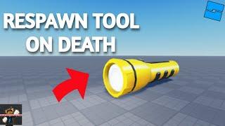 How to make a Tool that Respawns on Death in Roblox Studio!