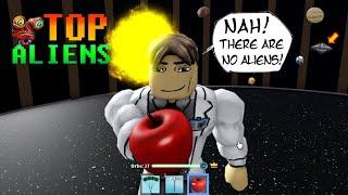 TOP ALIENS & SURPRISE ENCOUNTER in SPACE SIMULATOR Roblox