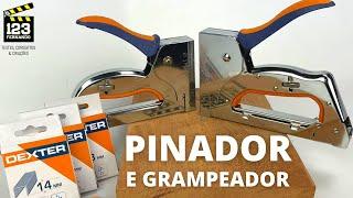 PINADOR E GRAMPEADOR MANUAL DEXTER, MELHOR E MAIS BARATO QUE O PINADOR ELÉTRICO. PINOS E GRAMPOS