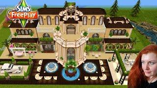The Sims FreePlay дом с необычным дизайном & house with an unusual design