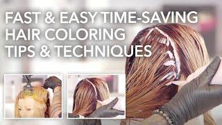 Fast & Easy Time-Saving Hair Coloring Tips & Techniques | Kenra Color