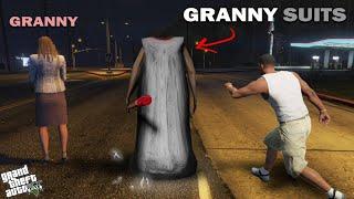 Franklin Stealing Granny Suit in GTA 5!