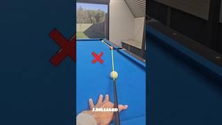 The Right Way to Aim Ball Near the Rail #8ballpool #trickshots #billiard #poolshots