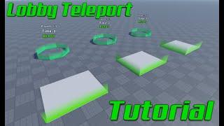 Roblox Scripting | Lobby Player Limit Server Teleporters | Tutorial + Model