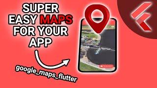 Easily Integrate Google Maps Into Your Flutter App (google_maps_flutter) #Flutter #AppDevelopment