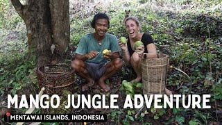 Into the Wild: Harvesting Mangoes in the Heart of our Remote Island | Exotic Jungle Adventure