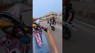 Couple wheelie  #bike #ktm #wheelie #moto #shorts