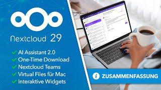 Nextcloud Hub 8 - Nextcloud Teams und Apps selbst erstellen | Das kann Nextcloud 29!