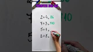 TESTE SEU RACIOCÍNIO  #matematica #raciciniologico #matemática #aulas