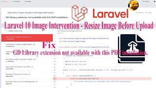 Laravel Image Intervention   Resize Image Before Upload