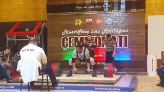 Hafiz Verdiyev deadlift 342,5 kg/755lb RAW.