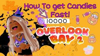 #roblox #overlookbay2 #halloween How to Earn Candies Fast in Roblox Overlook Bay 2 + Quest Locations