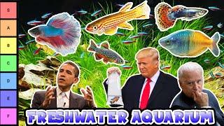 US Presidents make an Aquarium Tier List