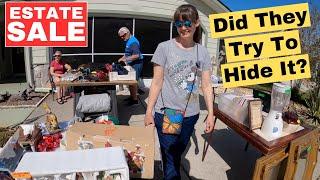 Estate Sale Closet Had A SECRET STASH!