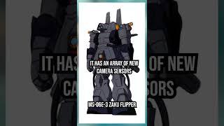 MS 06E 3 Zaku Flipper #gundam #zaku #mech #anime #mobilesuit #japaneserobots  #gundaminfo